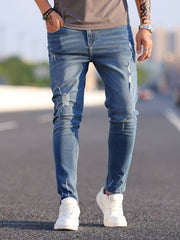 MILO | Stijlvolle herenjeans met slim fit pasvorm