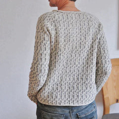 LISA | Comfortabele en trendy grijze sweater voor dames