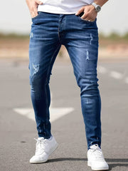 MILO | Stijlvolle herenjeans met slim fit pasvorm