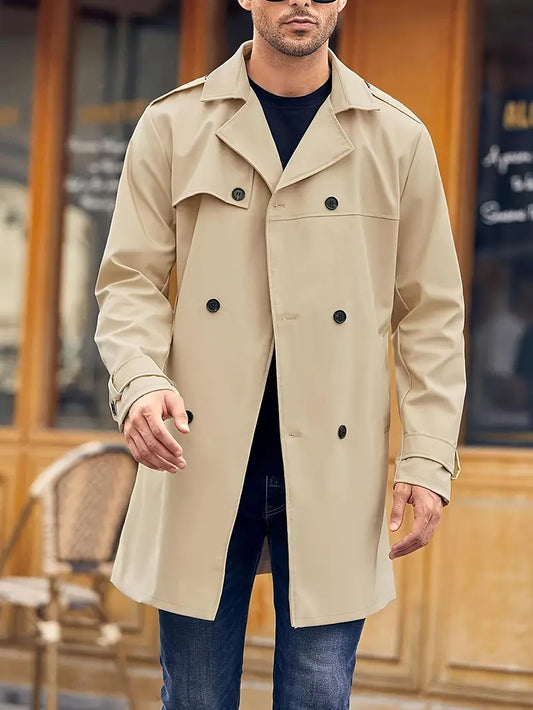 RICARDO | Chique Trenchcoat voor Heren - Van Duinen Mode