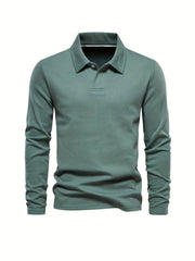 STIJN - Luxe Polo Sweater voor de Koude Dagen - Van Duinen Mode