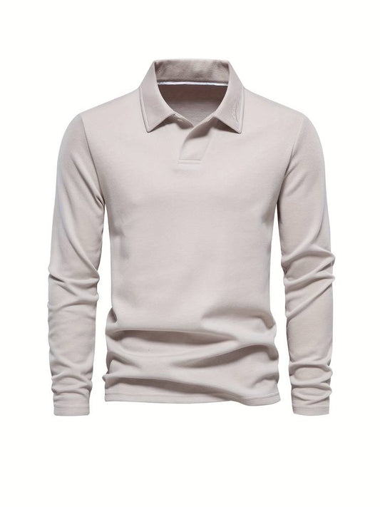 STIJN - Luxe Polo Sweater voor de Koude Dagen - Van Duinen Mode