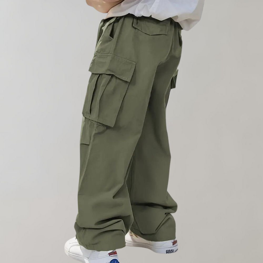 MENNO - Stoere oversized cargobroek in loose fit - Van Duinen Mode