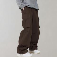 MENNO - Stoere oversized cargobroek in loose fit - Van Duinen Mode