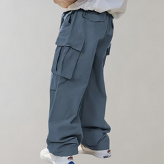 MENNO - Stoere oversized cargobroek in loose fit - Van Duinen Mode