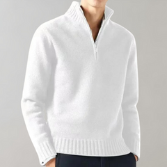 TOM - Chique Half Zip Pullover Voor Heren - Van Duinen Mode