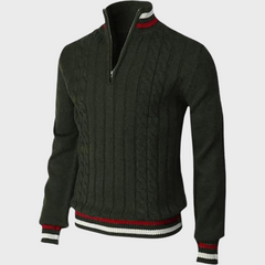 THOMAS | Stijlvolle half zip sweater voor heren