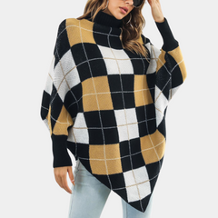 SOPHIE | Trendy dames sweater met geometrisch patroon