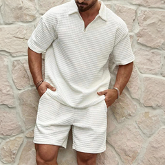 LARS | Luxe zomerset voor heren: polo & short