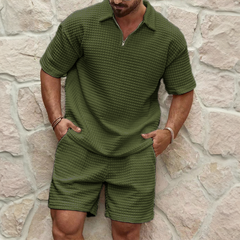 LARS | Luxe zomerset voor heren: polo & short