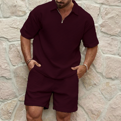 LARS | Luxe zomerset voor heren: polo & short