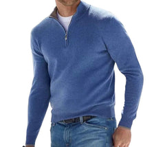 RICK | Comfortabele Pullover met Rits voor Heren - Van Duinen Mode