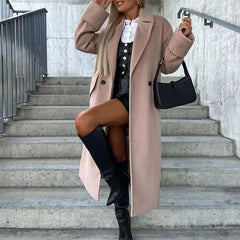 AMANDA | Elegante Trenchcoat voor Dames in Luxe Stijl