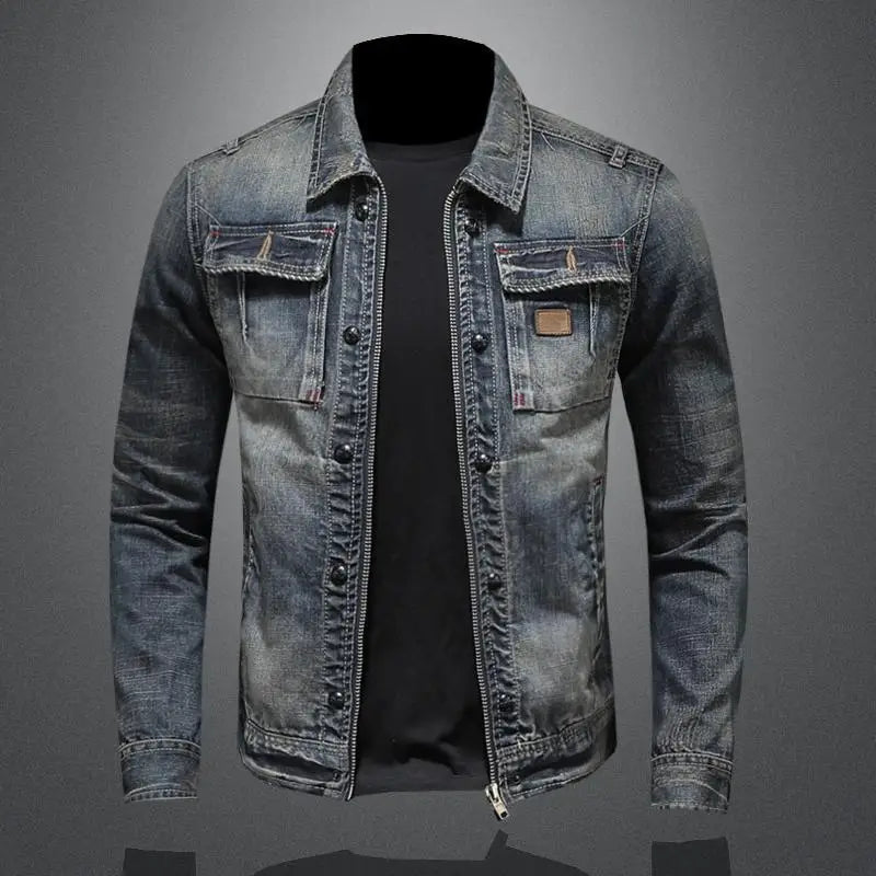 MARCUS | Vintage Denim Jacket - Van Duinen Mode