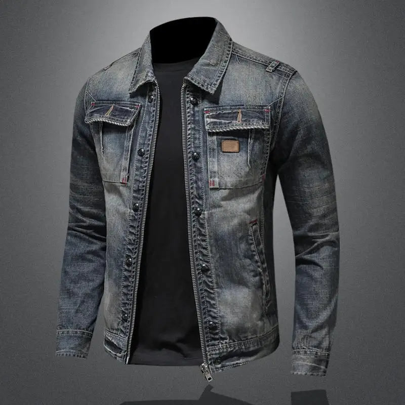 MARCUS | Vintage Denim Jacket - Van Duinen Mode