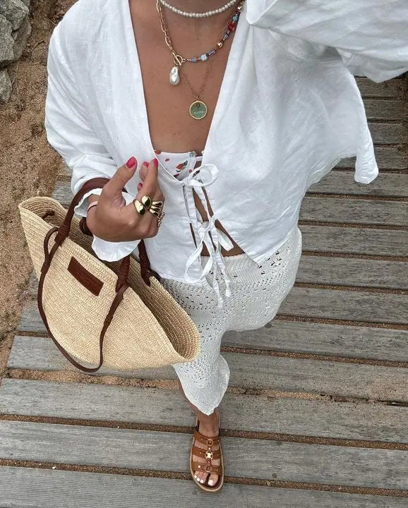 LOÏS | Stijlvolle blouse met luchtige pasvorm