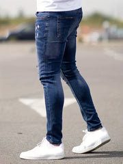 MILO | Stijlvolle herenjeans met slim fit pasvorm