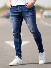 MILO | Stijlvolle herenjeans met slim fit pasvorm