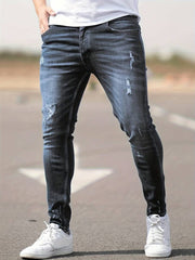 MILO | Stijlvolle herenjeans met slim fit pasvorm