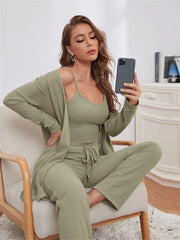 ISLA | Stijlvolle 3-delige loungewear set voor dames