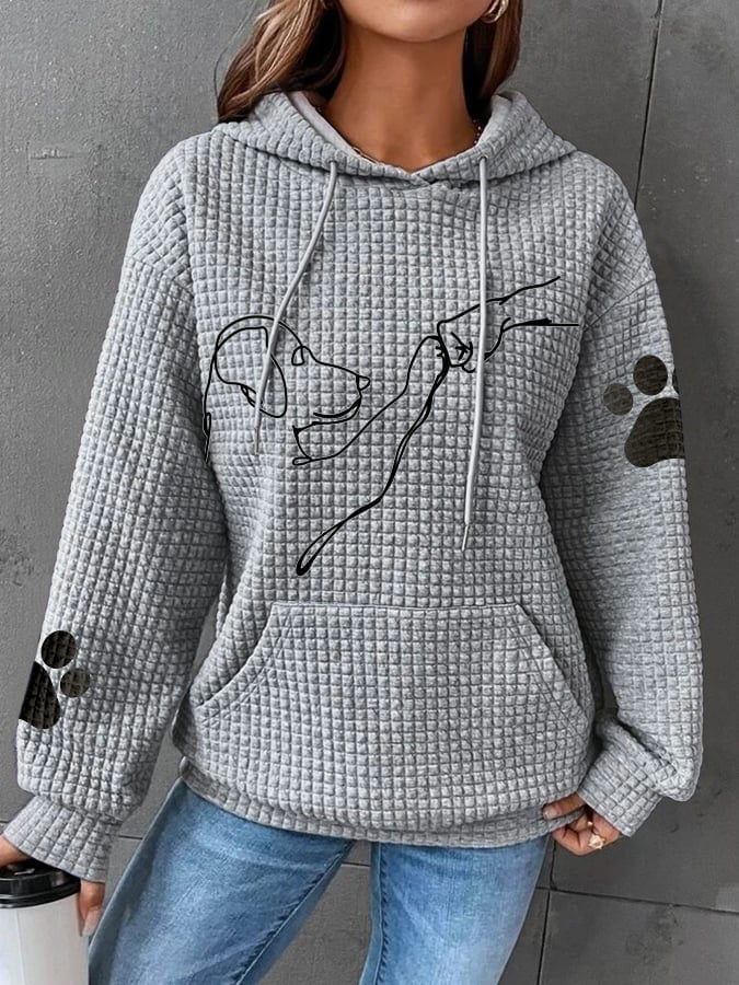 NOOR | Hoodie voor Hondenliefhebbers - Van Duinen Mode