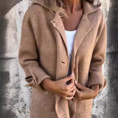 ELLIE | Trenchcoat voor de Winter - lange jas - Van Duinen Mode